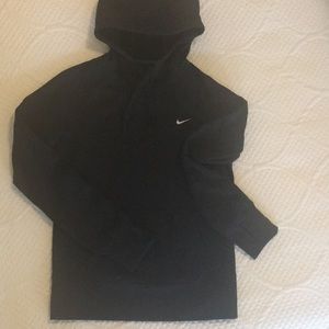 Black Nike Hoodie Hooded Sweatshirt - Small
